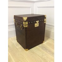 Click to view product details and reviews for Small Leather Trunk. Click to view product details and reviews for Small Leather Trunk.