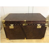 Click to view product details and reviews for Large Leather Trunk 2 Available. Click to view product details and reviews for Large Leather Trunk 2 Available.