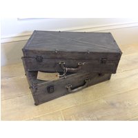 Click to view product details and reviews for Set Of 2 Metal Suitcases. Click to view product details and reviews for Set Of 2 Metal Suitcases.