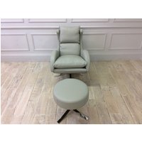 Click to view product details and reviews for Enzo Swivel Chair And Footstool In Dalmata 90 Leather. Click to view product details and reviews for Enzo Swivel Chair And Footstool In Dalmata 90 Leather.