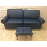 Click to view product details and reviews for Canterbury 35 Seater Sofa Queen Anne Footstool In Shelly Majolica Leather. Click to view product details and reviews for Canterbury 35 Seater Sofa Queen Anne Footstool In Shelly Majolica Leather.
