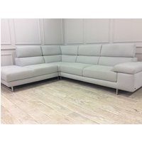 Click to view product details and reviews for Milano Corner Sofa In Italian Espero 01 Fabric With Adjustable Headrests And Chrome Legs. Click to view product details and reviews for Milano Corner Sofa In Italian Espero 01 Fabric With Adjustable Headrests And Chrome Legs.