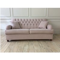 Howard 3 Seater Sofa Bed In Hendrix Hard Wearing Chenille Weave Blush 700 Howard 3 Seater Sofa Bed In Hendrix Hard Wearing Chenille Weave Blush 700