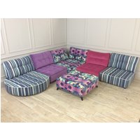 Click to view product details and reviews for Alice Modular Corner Sofa In Various Velvets And Fabrics Inc Footstool. Click to view product details and reviews for Alice Modular Corner Sofa In Various Velvets And Fabrics Inc Footstool.