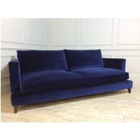Click to view product details and reviews for Holland Large Sofa In Varese Velvet Denim. Click to view product details and reviews for Holland Large Sofa In Varese Velvet Denim.
