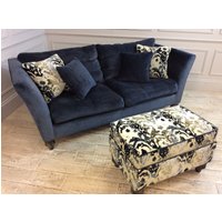 Click to view product details and reviews for Ampleforth Large Sofa With Footstool In Fortune Midnight. Click to view product details and reviews for Ampleforth Large Sofa With Footstool In Fortune Midnight.