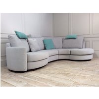 Click to view product details and reviews for Continente Large Right Hand Corner Fabric Sofa With Round Stool In Club 51. Click to view product details and reviews for Continente Large Right Hand Corner Fabric Sofa With Round Stool In Club 51.