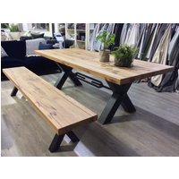 Click to view product details and reviews for Wooden Table With Bench. Click to view product details and reviews for Wooden Table With Bench.