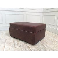 Click to view product details and reviews for Leather Sloane Ottoman In Cigar. Click to view product details and reviews for Leather Sloane Ottoman In Cigar.