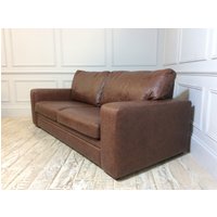 Click to view product details and reviews for Sloane 35 Seater Leather Sofa Bed In Hazel. Click to view product details and reviews for Sloane 35 Seater Leather Sofa Bed In Hazel.