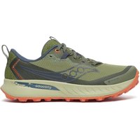 Saucony Peregrine 15 GTX Femme Vert Chaussures Saucony Peregrine 15 GORE-TEX vert orange femme - 37