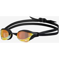 Photos - Swim Goggles Arena Cobra Core Swipe Mirror Goggles Yellow Black