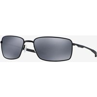 Photos - Sunglasses Oakley Square Wire Glasses Matte Black with Black Iridium Polarized Lenses