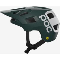 Photos - Bike Helmet ROS POC Kortal Race MIPS Helmet dark green white - XL-XXL