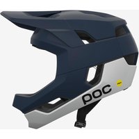 Photos - Bike Helmet ROS POC Otocon Race MIPS Helmet navy blue white - S