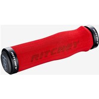 Photos - Grip & Bar End Ritchey WCS Locking Grips Red