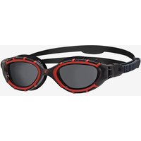 Photos - Swim Goggles Zoggs Predator Flex Polarized Large Fit Swimming Goggles Red Black