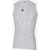 Photos - Cycling Clothing Castelli Core Mesh 3 Sleeveless Base Layer Top White - XXL