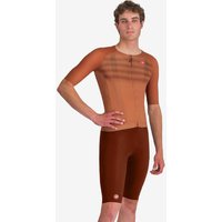 Photos - Cycling Clothing Castelli Free Aero Race Bib Shorts dark brown - XL