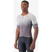 Photos - Cycling Clothing Castelli UPF Short Sleeve Jersey Off-White Grey - M