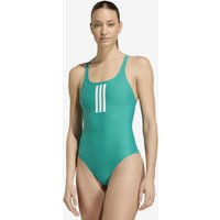 Photos - Swimwear Adidas 3-Stripes swimsuit teal women - 33