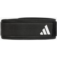 Photos - Training Belt Adidas Essential Weightlifting Lumbar Belt Pure Black - S