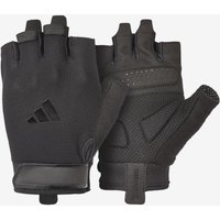 Photos - Gym Gloves adidas Essential Training Graphic Gloves Pure Black - S