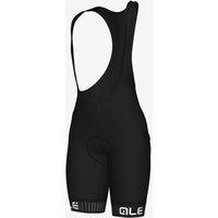 Photos - Cycling Clothing Ale Alé Solid Traguardo Bib Shorts Black Women - L