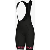 Photos - Cycling Clothing Ale Alé Graphics PRR Strada Bib Shorts Black Pink Women - M