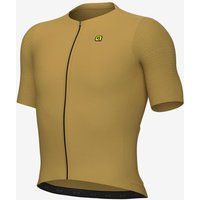 Photos - Cycling Clothing Ale Alé PR.E-Earthy Jersey short sleeve yellow - L