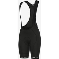 Photos - Cycling Clothing Ale Alé PR-E Strada 2.0 Bib shorts Black White Logo Women - S