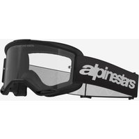 Photos - Motorcycle Goggles / Face Mask Alpinestars Vision 3 Wordmark Mask Black Clear