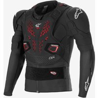 Photos - Accessories Alpinestars Bionic Pro V3 Plasma protective jacket black red white - S