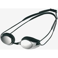 Photos - Swim Goggles Arena Tracks Mirror Swimming Goggles Black