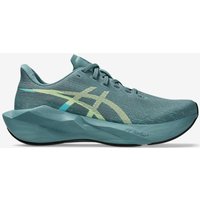 Asics Novablast 6 Homme Bleu 2 chaussure Chaussures ASICS Novablast 6 bleu gris jaune homme - 40