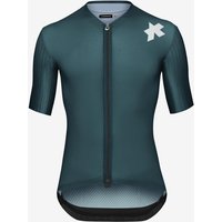 Photos - Cycling Clothing ASSOS Equipe RS S11 Short Sleeve Jersey Petrol Blue - S