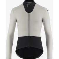 Photos - Cycling Clothing ASSOS Equipe R long sleeve jersey light grey black - XL