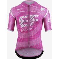 Photos - Cycling Clothing ASSOS Education First Pro Cycling Team Short Sleeve Jersey Pink - L 2026