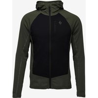 Photos - Trekking Clothes Black Diamond Coefficient LT Hybrid Hoodie Black Green - L
