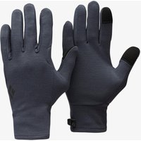 Photos - Winter Gloves & Mittens Black Diamond Midweight Wool Gloves Charcoal Grey - S