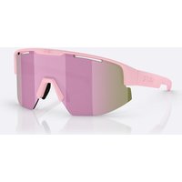 Photos - Sunglasses Bliz Matrix Small matte powder pink with brown rose multicolour lens