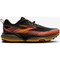 Brooks Cascadia 20 Noir Orange Homme – Trail Running chaussure Chaussures Brooks Cascadia 20 medium noir orange jaune - 40.5