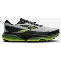 Brooks Cascadia 20 Gris Homme – Trail Running chaussure Chaussures Brooks Cascadia 20 Medium gris clair vert lime noir - 41