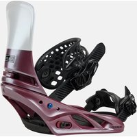 Photos - Other for Winter Sports Burton Lexa X Re:Flex Snowboard Bindings White Burgundy Women - M