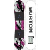 Photos - Snowboard Burton Grom Flat Top Purple White Kids - 120