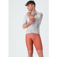 Photos - Cycling Clothing Castelli Free Aero Race S Bib Shorts Bright Orange - L