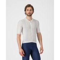 Photos - Cycling Clothing Castelli Espresso 2 Short Sleeve Jersey Ivory White - L