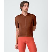 Photos - Cycling Clothing Castelli Espresso 2 Short Sleeve Jersey Brown - S