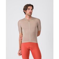 Photos - Cycling Clothing Castelli Espresso 2 Short Sleeve Jersey Beige - M