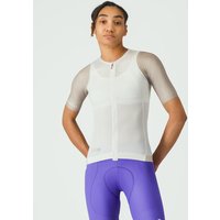 Photos - Cycling Clothing Castelli Corretto Short Sleeve Jersey Ivory White Women - M